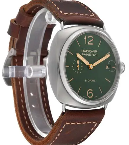 Panerai Radiomir 8 Days PAM 00735 45mm Titanium Green