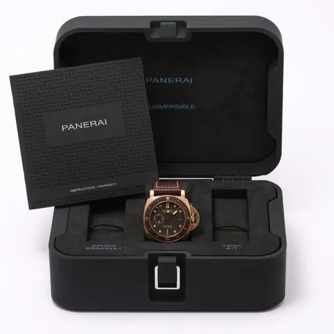 Panerai Submersible PAM 00968 47mm Bronze Brown 2