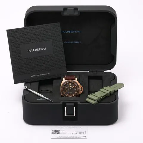 Panerai Submersible PAM 00968 47mm Bronze Brown 3