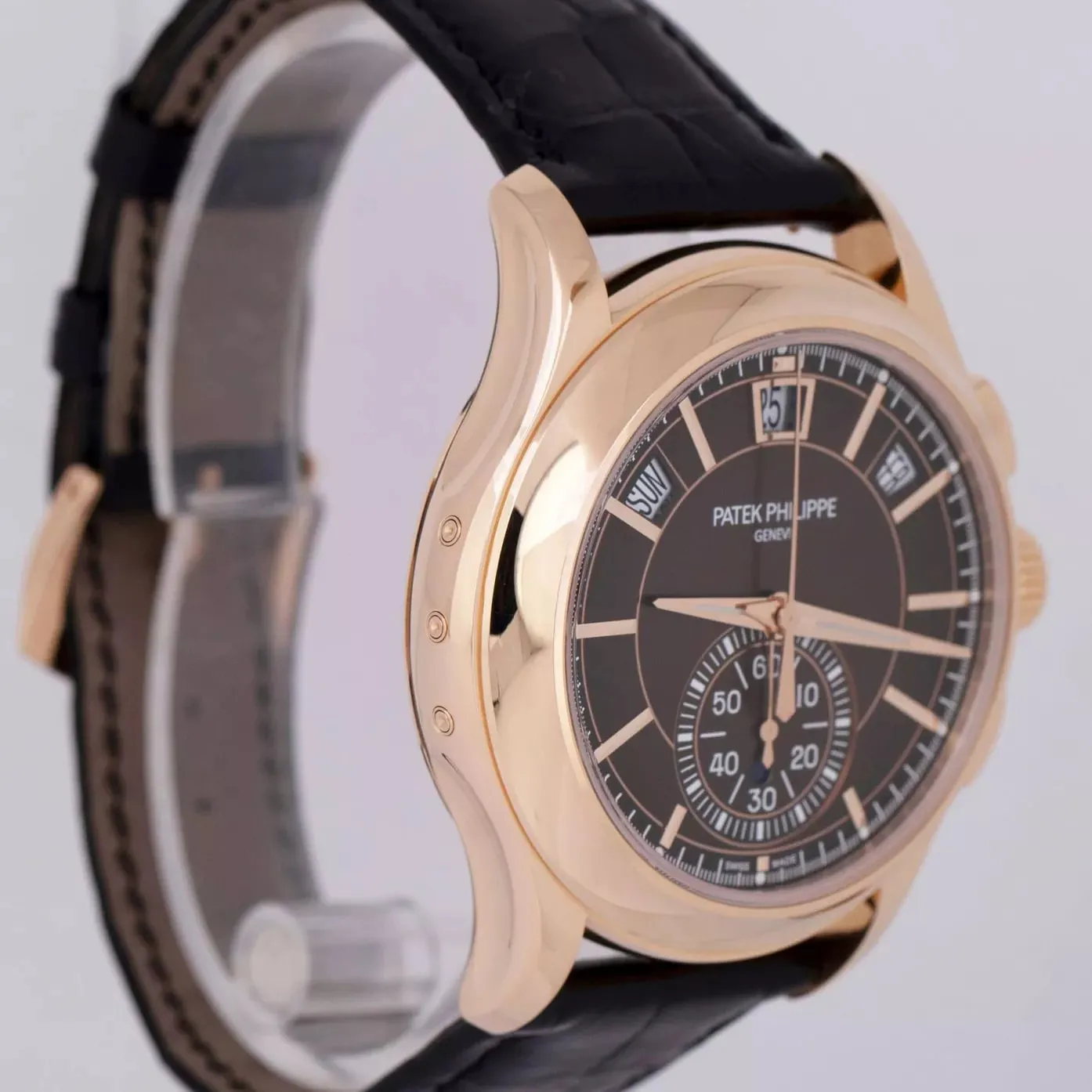 Patek Philippe Annual Calendar Chronograph 5905R-001 42mm Rose gold Brown 2