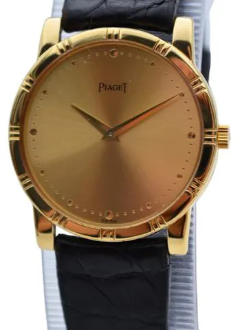 Piaget Dancer 94023 31.5mm Yellow gold Champagne