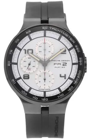 Porsche Design Flat Six P.636043641254 44mm Stainless steel White