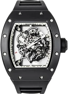 Richard Mille RM 055 RM055 TI ATZ Ceramic Skeletonized