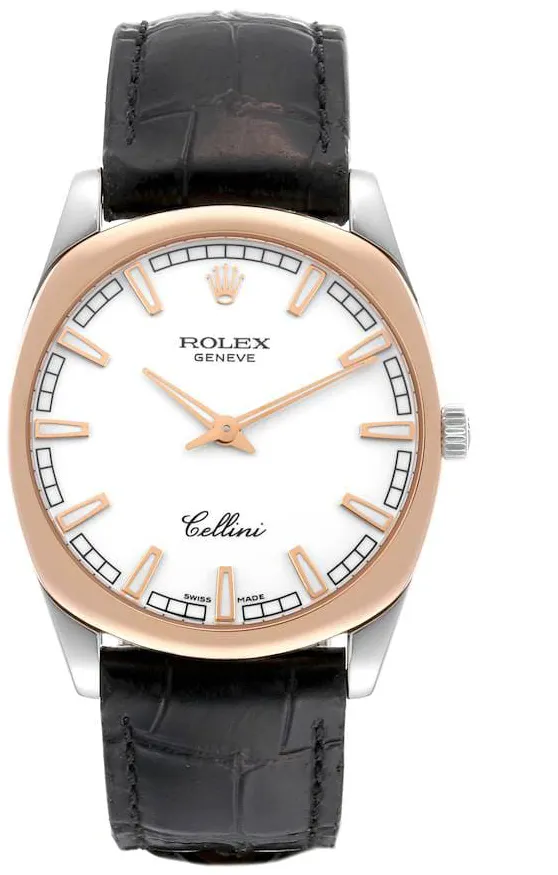 Rolex Cellini Danaos 4243 34mm White gold White