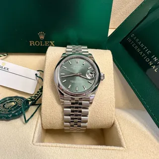 Rolex Datejust 31 278240-0012 Stainless steel Green