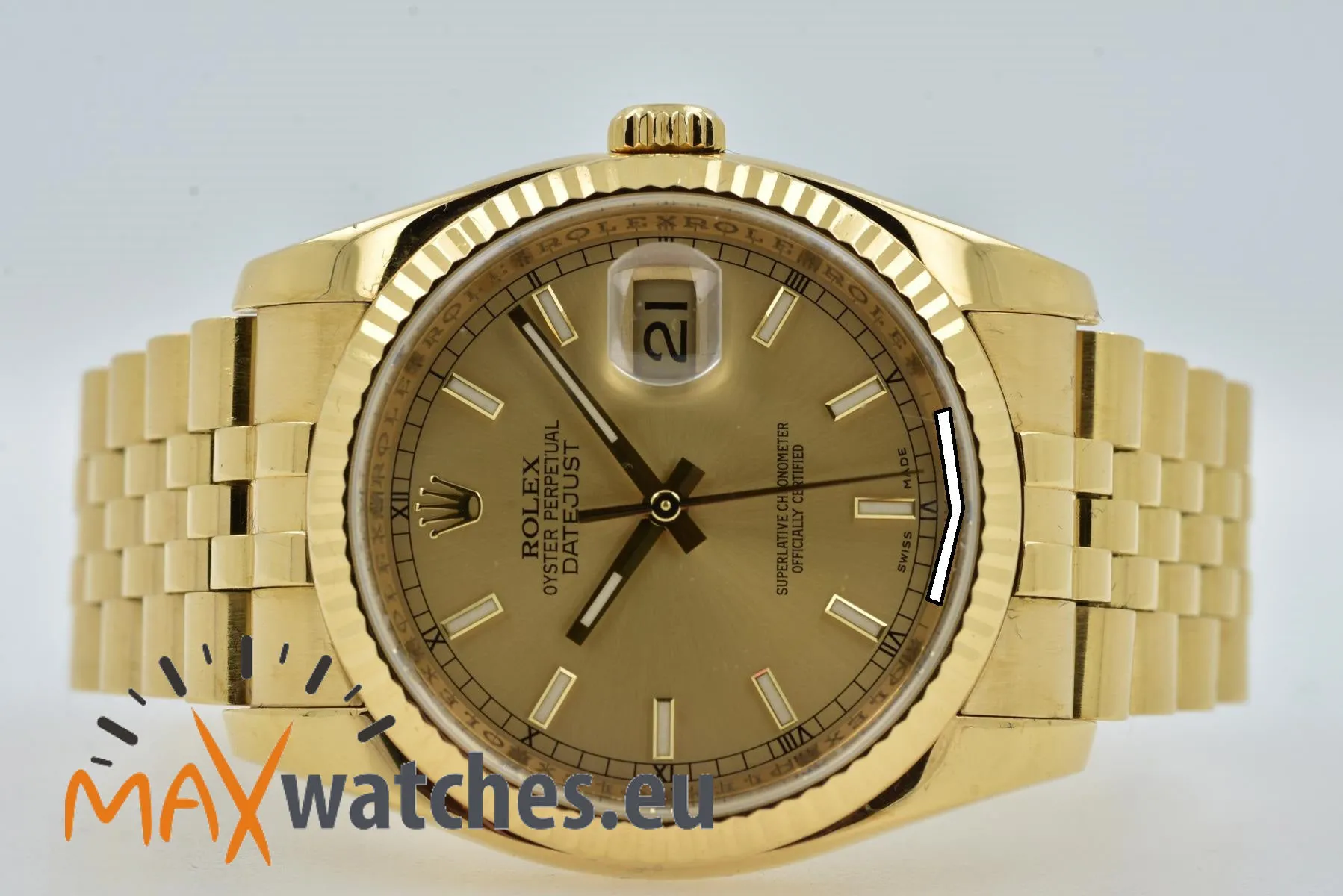 Rolex Datejust 36 116238 36mm Champagne