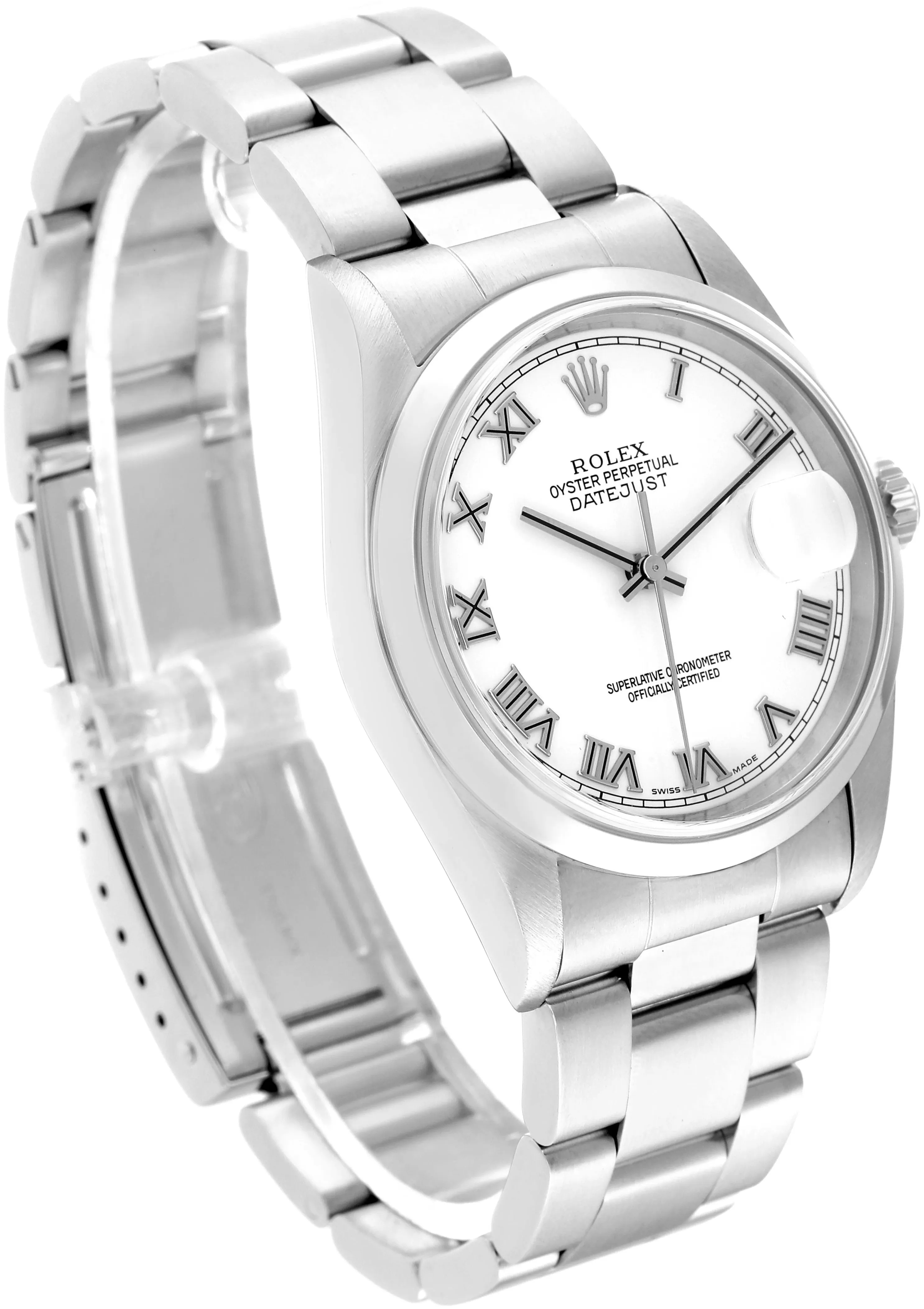 Rolex Datejust 36 16200 36mm Stainless steel White 5