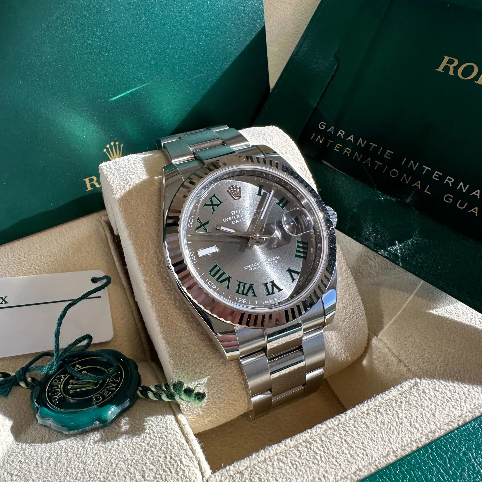 Rolex Datejust 41 126334-0021 41mm White gold and Oystersteel Gray 1