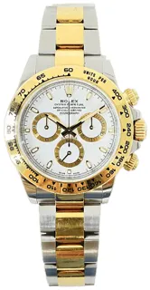 Rolex Cosmograph Daytona 116503-0001 Yellow gold and Stainless steel White