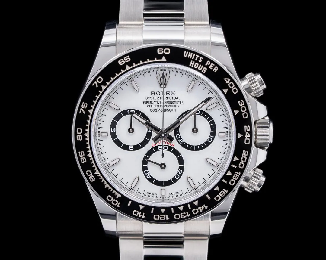 Rolex Daytona 126500LN 40mm Stainless steel White