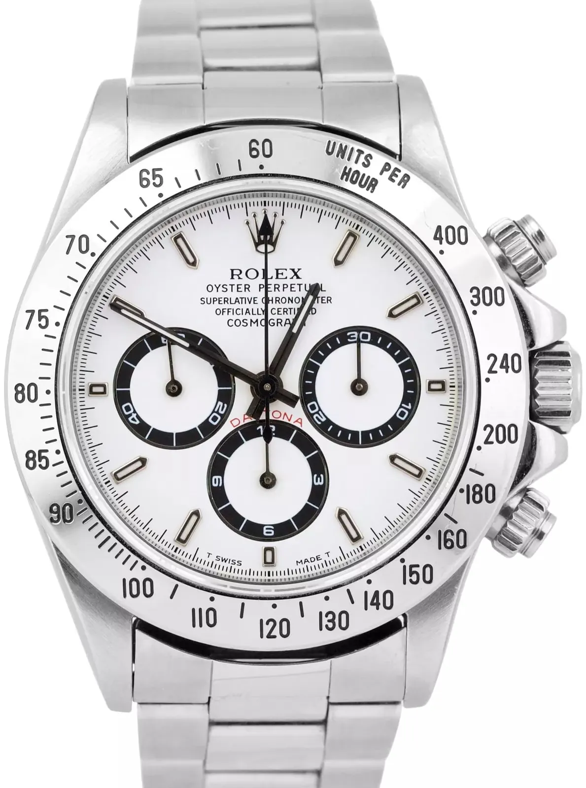 Rolex Daytona 16520 40mm Stainless steel White