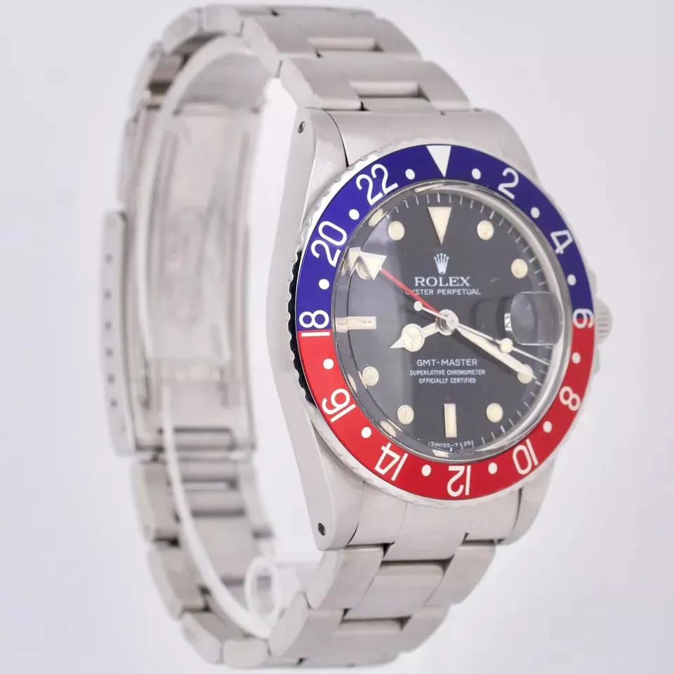 Rolex GMT-Master 16750 40mm Stainless steel Black 2