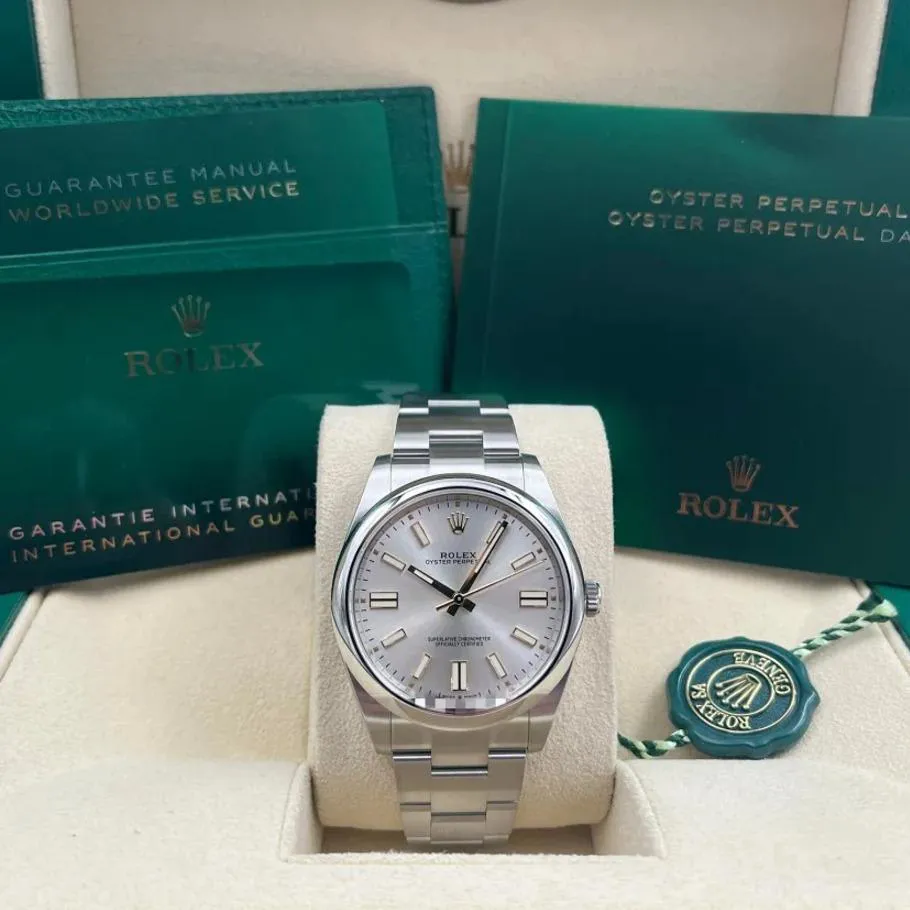 Rolex Oyster Perpetual 124300-0001 41mm Oystersteel Silver 6