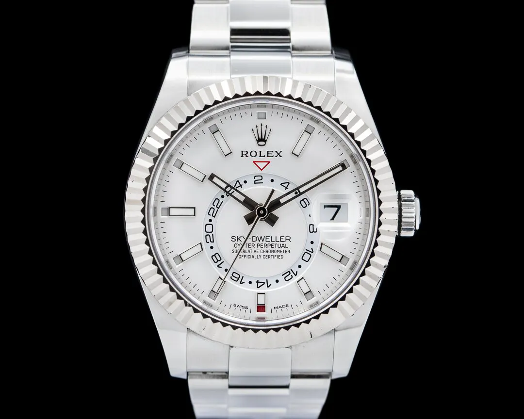 Rolex Sky-Dweller 326934 42mm Stainless steel White