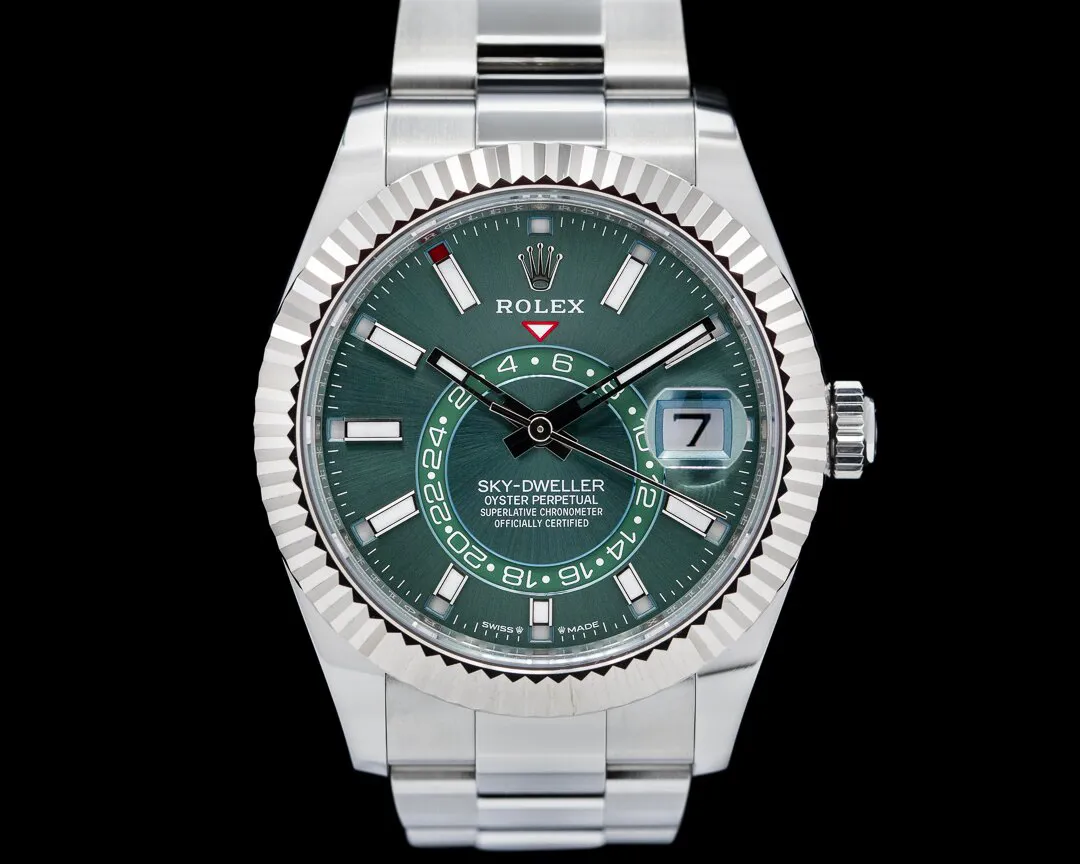 Rolex Sky-Dweller 336934 42mm Stainless steel Green