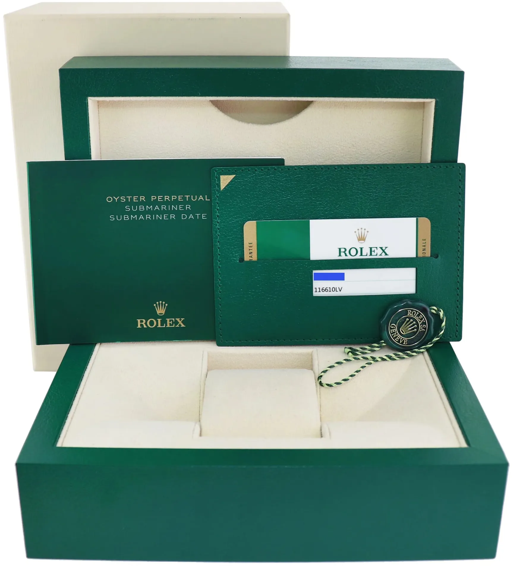 Rolex Submariner 116610LV 40mm Stainless steel Green 6