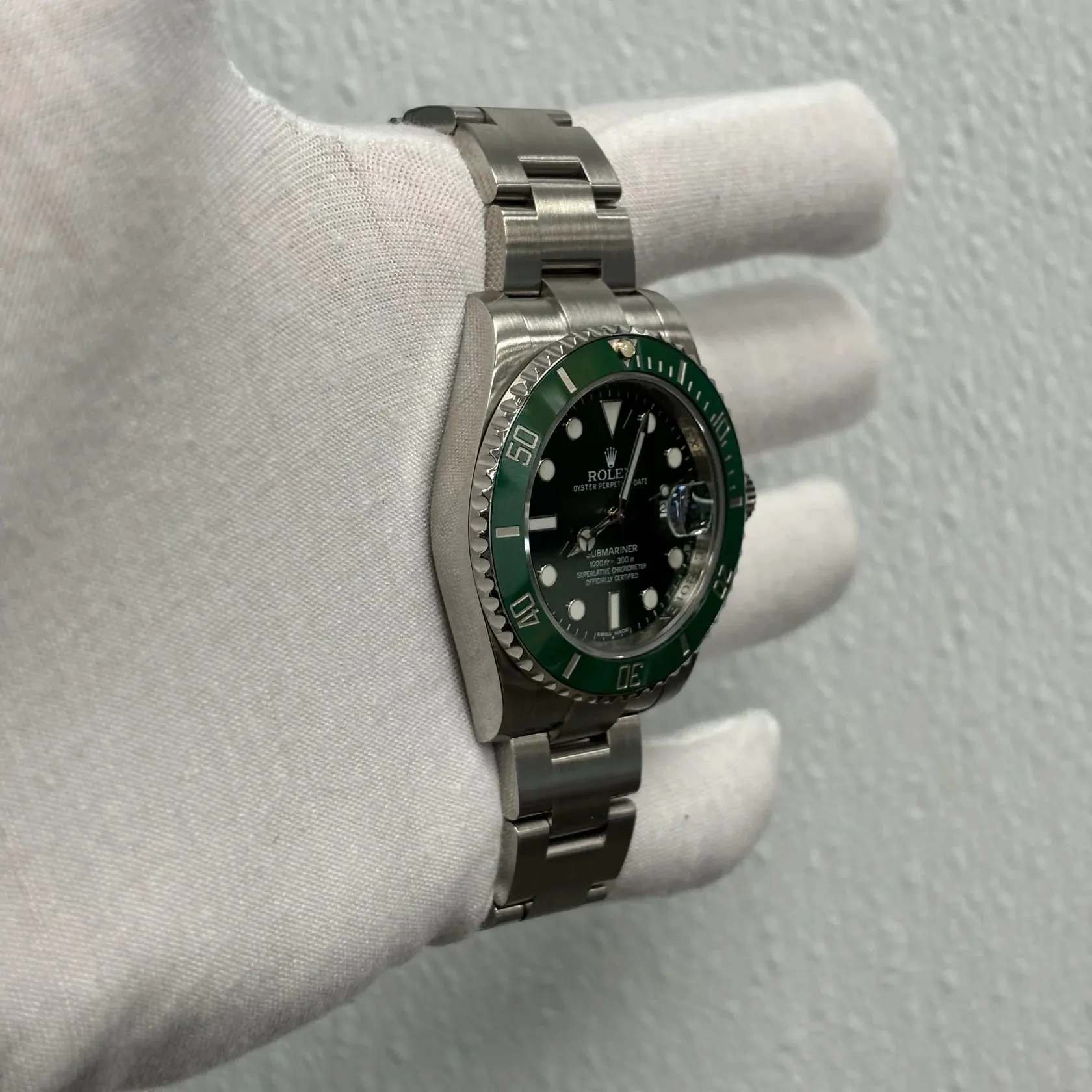 Rolex Submariner 116610LV 40mm Stainless steel Green 2