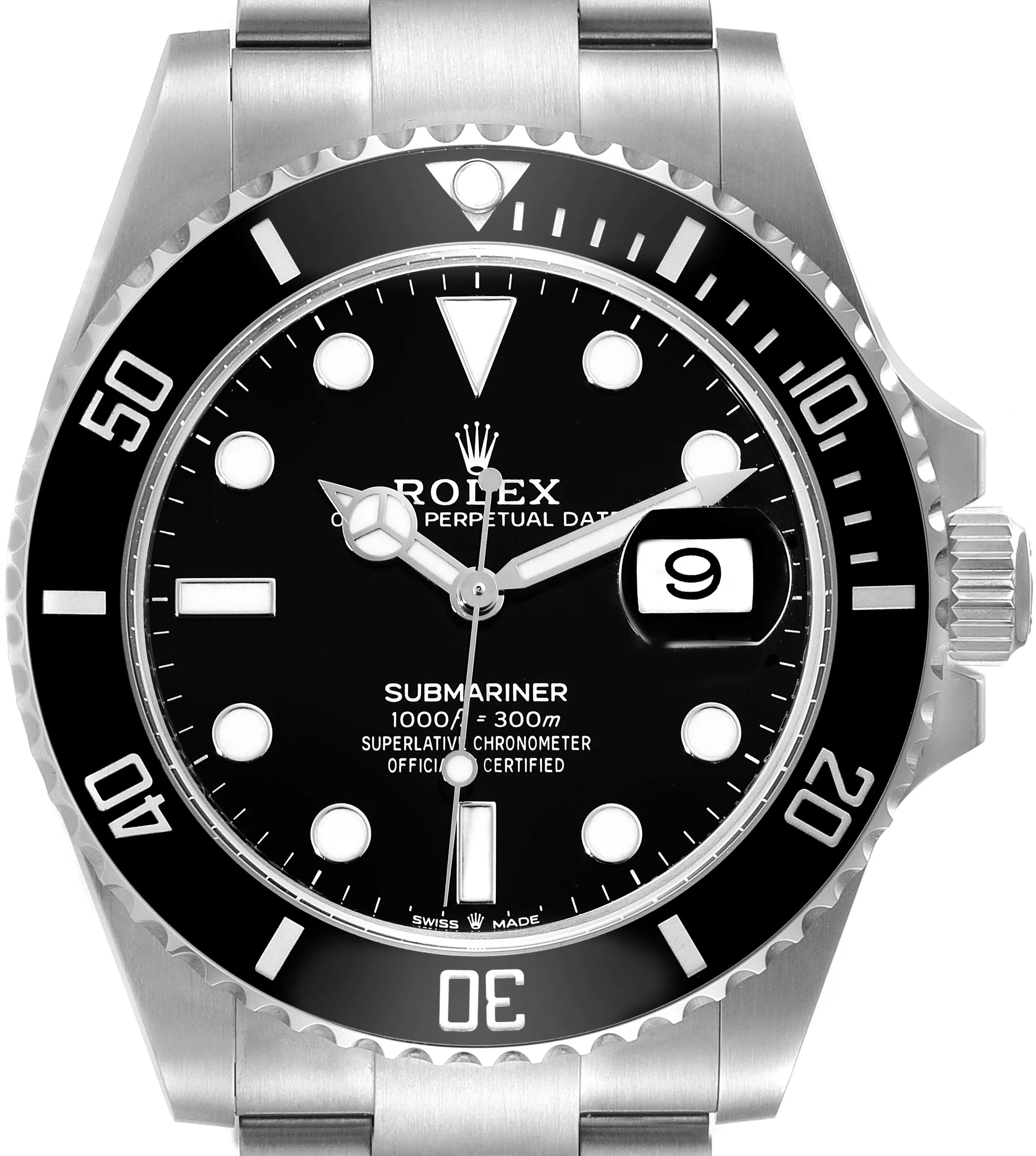 Rolex Submariner 126610 41mm Stainless steel Black