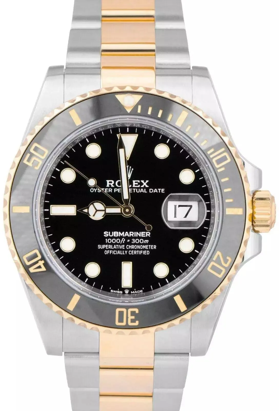 Rolex Submariner 126613LN-0002 41mm Yellow gold and Oystersteel Black