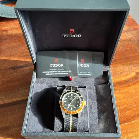 Tudor Black Bay M79833MN-0004 41mm Yellow gold and stainless steel Black