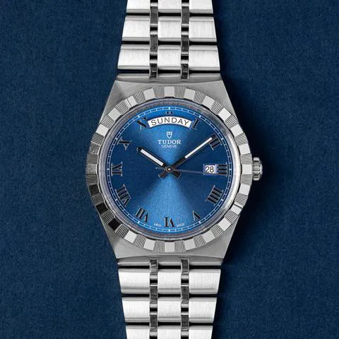 Tudor Royal 28600 41mm Stainless steel Blue