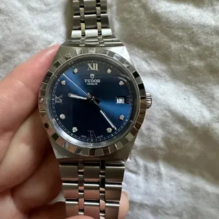 Tudor Royal M28500-0005 38mm Stainless steel Blue