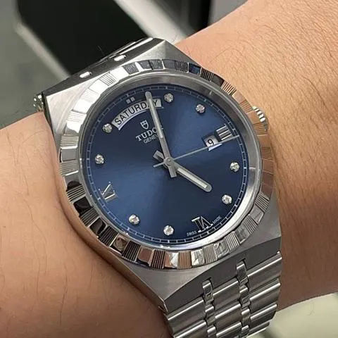 Tudor Royal M28600-0006 41mm Stainless steel Blue