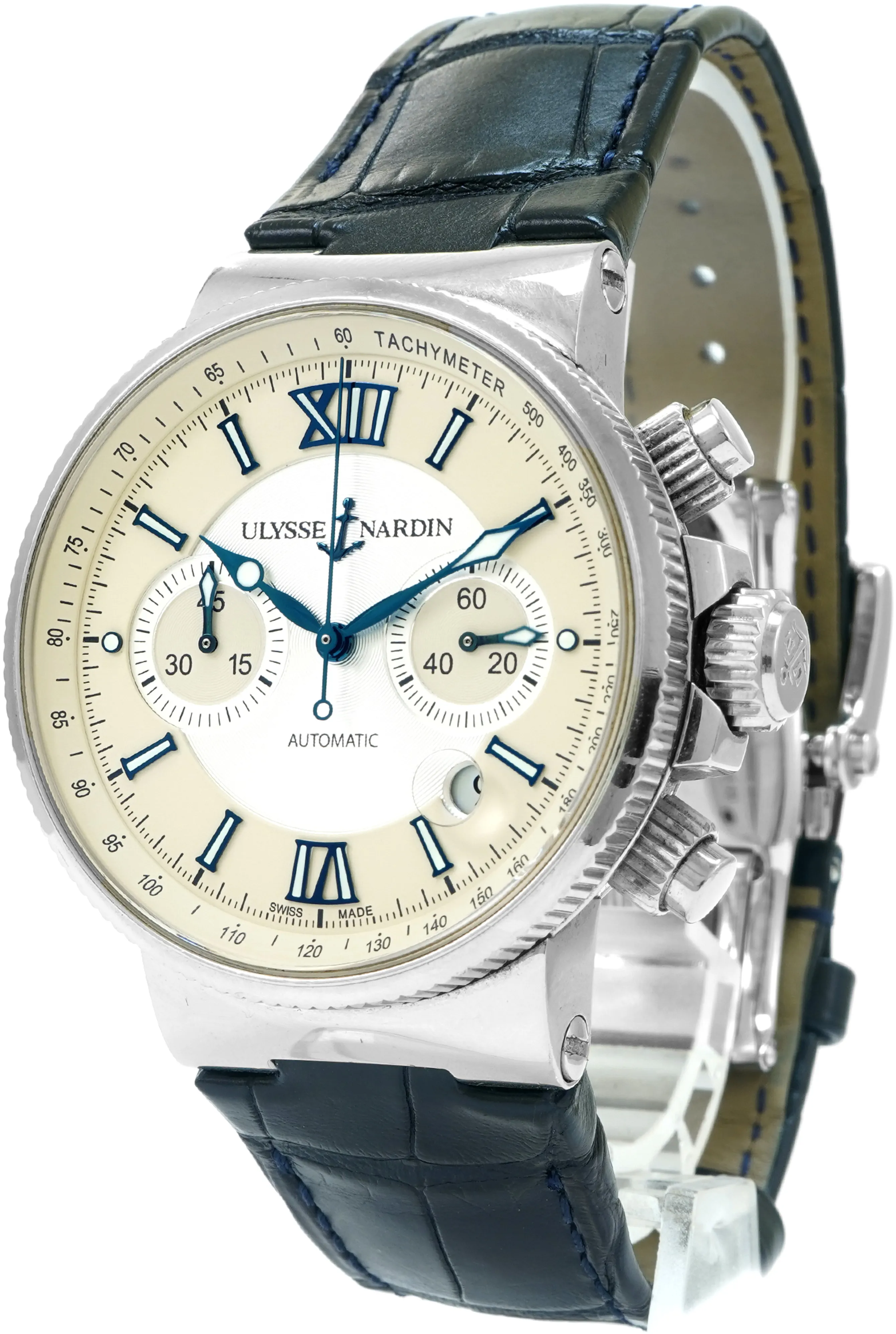 Ulysse Nardin Marine 353-66 41mm Stainless steel Blue 5