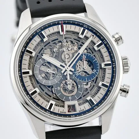 Zenith El Primero 03.2081.400/78.C813 42mm Stainless steel Transparent 8