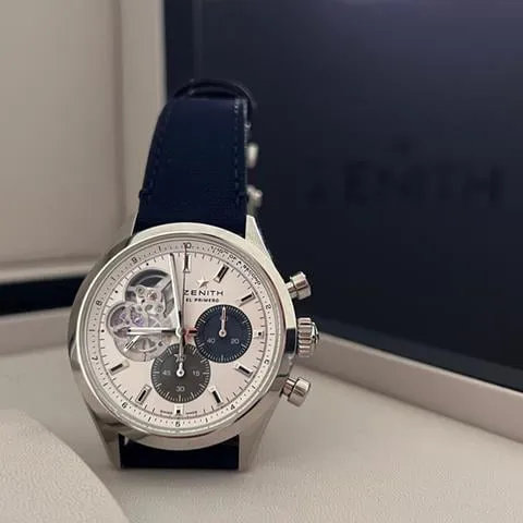 Zenith El Primero 03.3300.3604/69.C823 39.5mm Stainless steel Silver 3