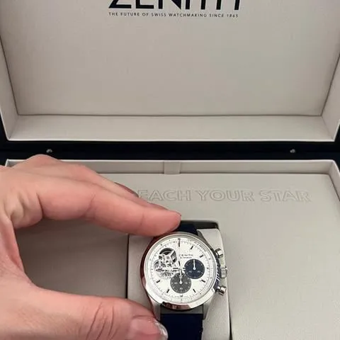 Zenith El Primero 03.3300.3604/69.C823 39.5mm Stainless steel Silver 9