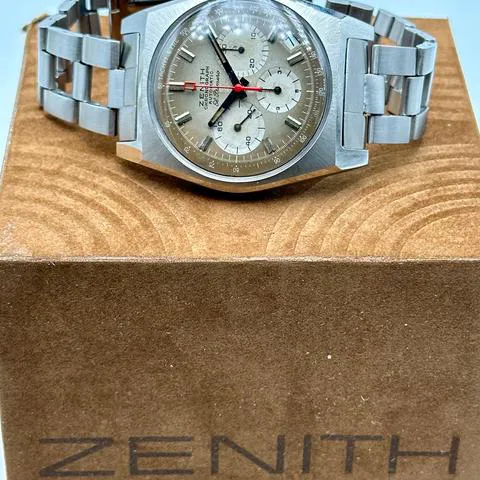 Zenith El Primero A385 37mm Stainless steel Brown 2