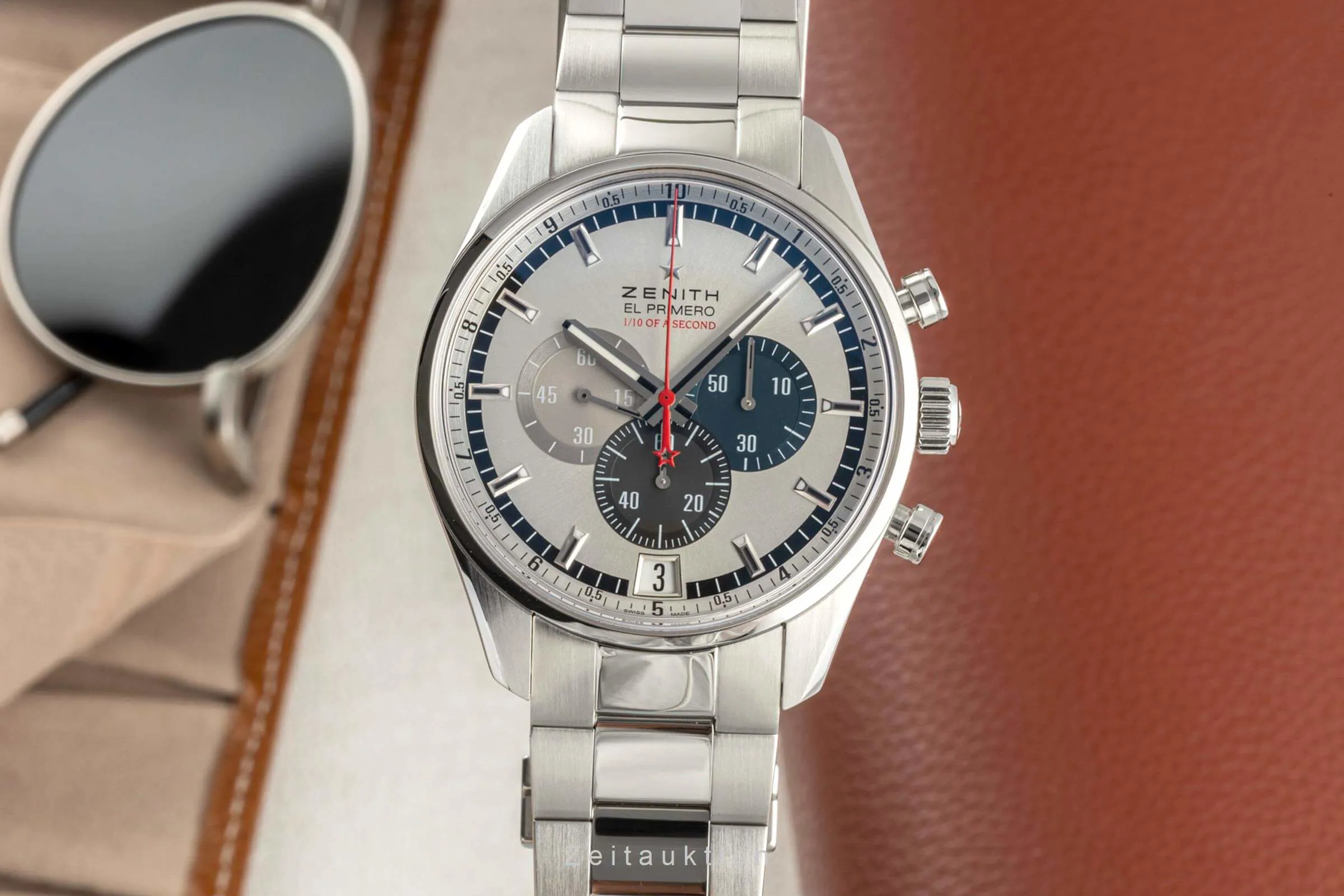 Zenith El Primero Chronograph 03.2041.4052 42mm Stainless steel Silver