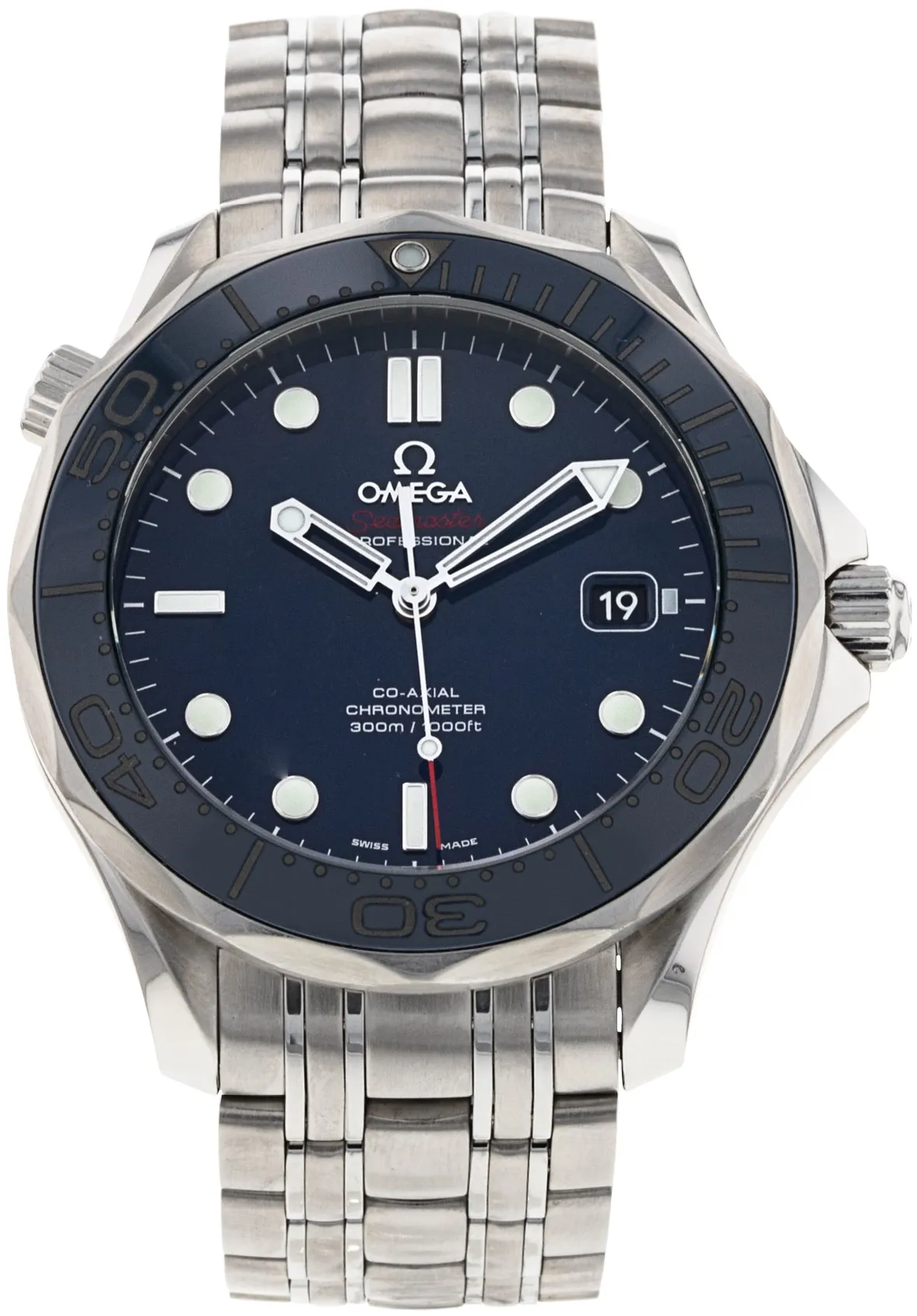 Omega Seamaster Diver 300M 212.30.41.20.03.001 41mm Stainless steel Blue