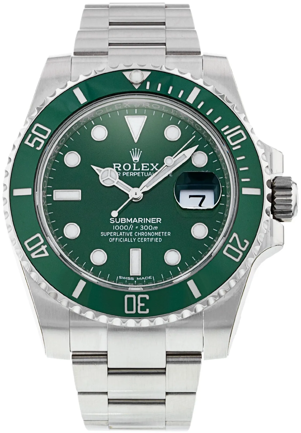 Rolex Submariner 116610LV 40mm Stainless steel Green