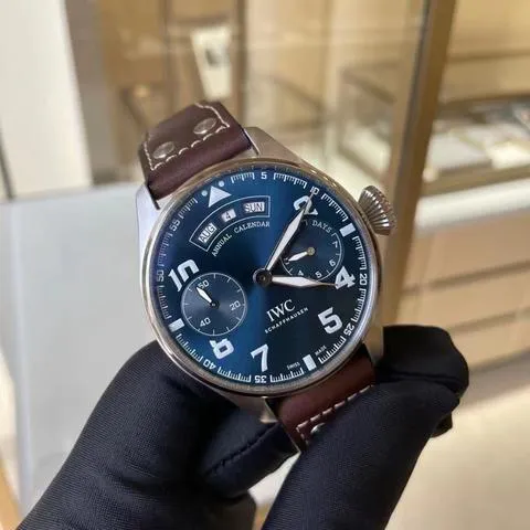 IWC Big Pilot 502710 nullmm Stainless steel Blue