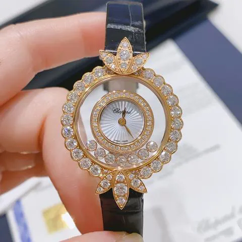 Chopard Happy Diamonds nullmm Rose gold Mother-of-pearl 2