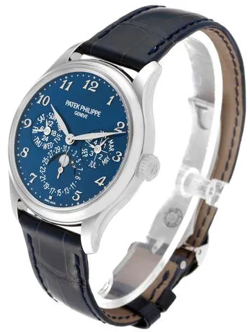 Patek Philippe Perpetual Calendar 5327G-001 39mm White gold Blue 5