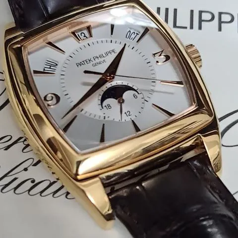 Patek Philippe Gondolo 5135J-001 38mm Yellow gold Silver