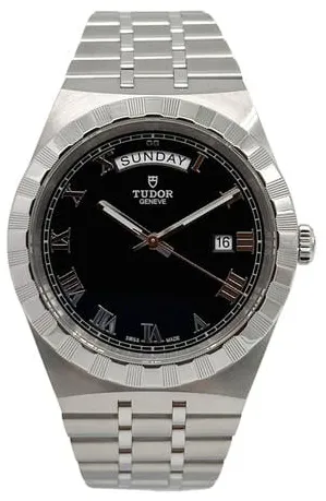 Tudor Royal 28600 41mm Stainless steel Black