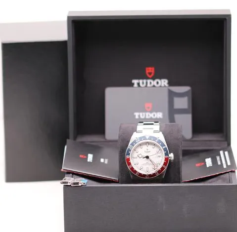 Tudor Black Bay GMT 79830RB 41mm Stainless steel White 1