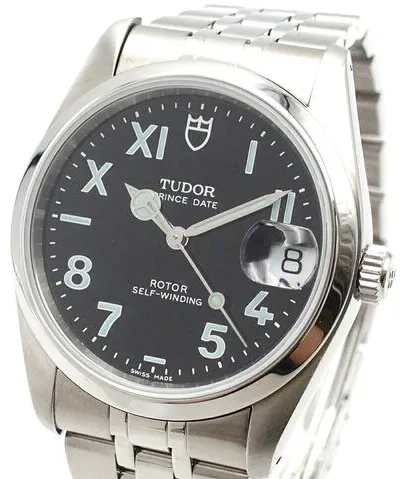 Tudor Prince 74000N 34mm Stainless steel White