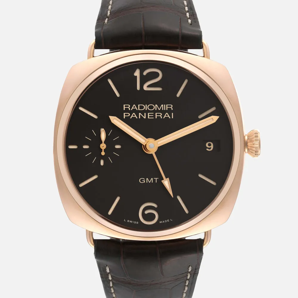 Panerai Radiomir 1940 PAM 00570 47mm Rose gold Brown