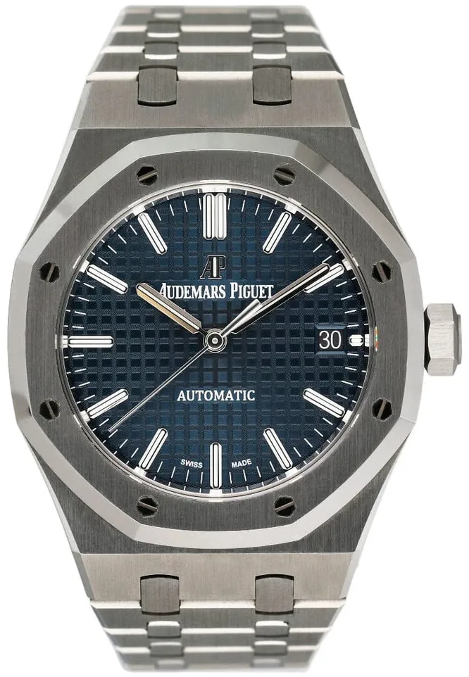 Audemars Piguet Royal Oak 15450ST.OO.1256ST.03 37mm Stainless steel Blue