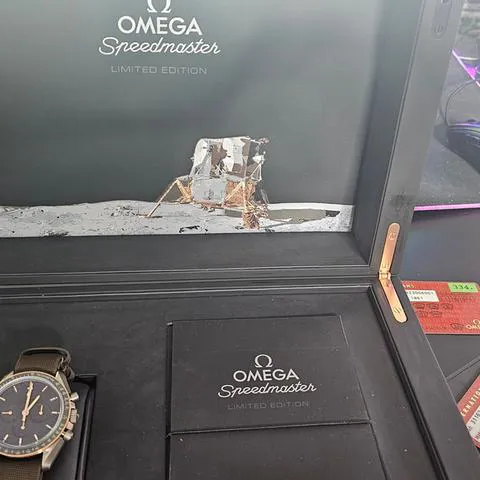 Omega Speedmaster Professional Apollo 11 45th Anniversary 311.62.42.30.06.001 42mm Titanium Brown