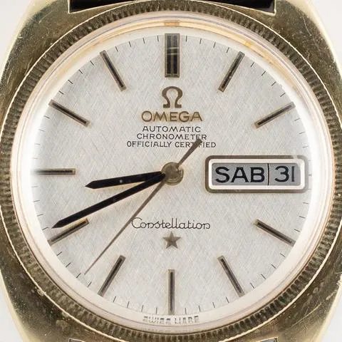 Omega Constellation Day-Date 168.029 35mm Stainless steel Linen 11