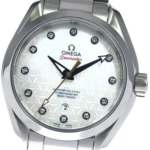 Omega Aqua Terra 231.10.34.20.55.003 34mm Stainless steel White