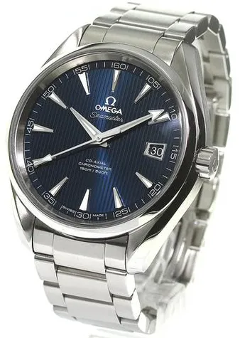 Omega Aqua Terra 231.10.42.21.03.001 42mm Stainless steel Blue 1