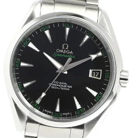 Omega Aqua Terra 231.10.42.21.01.001 42mm Stainless steel Black