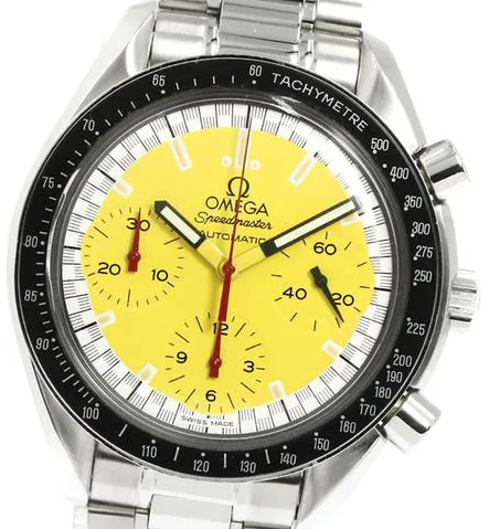 Omega Speedmaster Reduced 3510.12 38mm Stainless steel Yellow